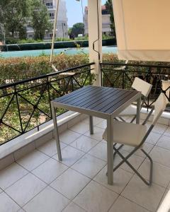 Balkón alebo terasa v ubytovaní Garden Lefkanti, 4season Plaza Room