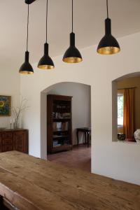 Knihovna v bed and breakfast