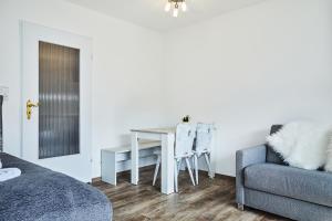 Posezení v ubytování Ferienwohnung Loferblick