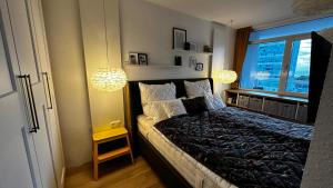 En eller flere senge i et værelse på Frische Brise FeWo 06 09 + 15 billeder