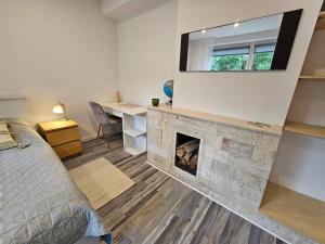 Posezení v ubytování Apartament Flaming