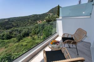 Balcony o terrace sa Gaia Apartments