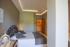 Postel nebo postele na pokoji v ubytování Hotel restaurant Ceferino