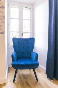 Posezení v ubytování Maison d'hôtes le Prieuré du Preux