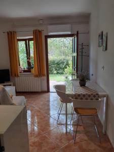 Posezení v ubytování Apartman Dani