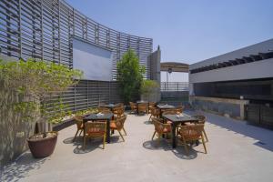 Icon Delux Hotel Apartments Al Barsha - Formerly Abidos餐厅或其他用餐的地方