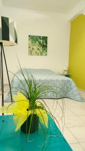 Krevet ili kreveti u jedinici u okviru objekta Colori del Belice appartamento