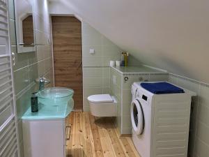 Koupelna v ubytování Apartmán Nejdek
