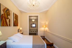 A bed or beds in a room at Casa Jurado