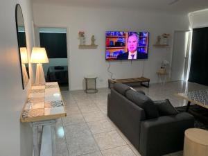 TV a/nebo společenská místnost v ubytování draper