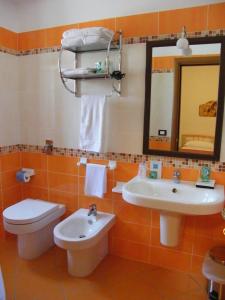 A bathroom at Oasi del Sud
