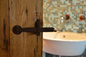 Baðherbergi á Agriturismo C'era Una Volta
