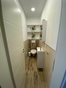 Koupelna v ubytování Krune Ferienwohnung