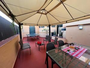 Posezení v ubytování CoLiving Villa Brasil