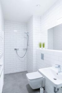 Kúpeľňa v ubytovaní Brno Center View Apartement A - with self check-in + 5 fotografií