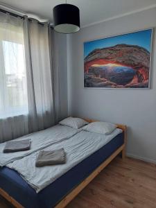 Postel nebo postele na pokoji v ubytování Pokoje Fiesta