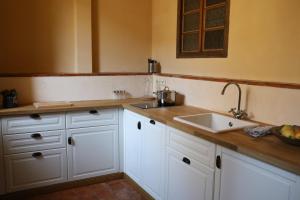 Kuchyň nebo kuchyňský kout v ubytování Historické apartmány Zelenohorská pošta