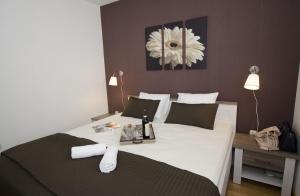 Postel nebo postele na pokoji v ubytování Apartment Mala