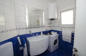 Koupelna v ubytování Apartment Mala