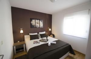 Postel nebo postele na pokoji v ubytování Apartment Mala