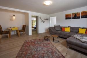 Istumisnurk majutusasutuses Ferienwohnung Alpenglück