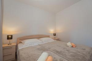 Postel nebo postele na pokoji v ubytování Holiday home Natalia