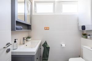 A bathroom at Balatonic Retro