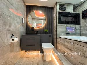 Serenity Apartments Bradford的一间浴室