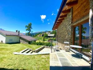 Zahrada ubytování Chalet Del Sole