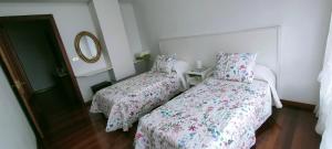 Postel nebo postele na pokoji v ubytování Apartamento de 4 habitaciones en el Centro de Monforte