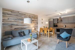 Kuchyň nebo kuchyňský kout v ubytování Ferienwohnung Hohfelsenblick