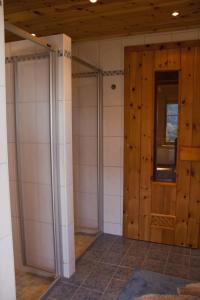 Ein Badezimmer in der Unterkunft Schrunerhof