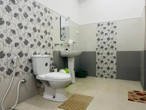Koupelna v ubytování Harini Villa
