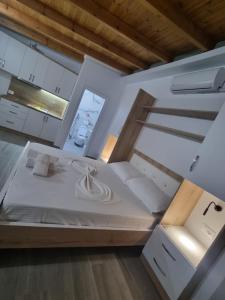 Postel nebo postele na pokoji v ubytování Vila Soleil