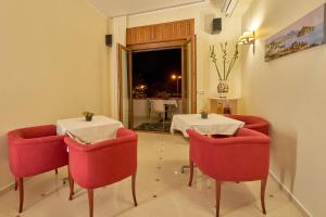Posezení v ubytování B&B Torre Talao