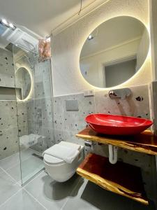 Koupelna v ubytování Fethiye Telmessos Suites