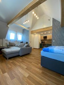Posezení v ubytování Haus Rosa