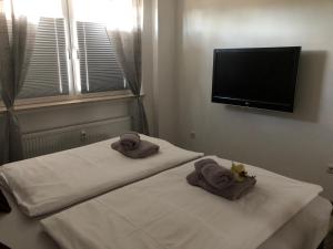 TV a/nebo společenská místnost v ubytování Good Life