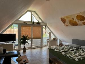 Posezení v ubytování Appartement Bali