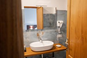 Koupelna v ubytování B&B Torre Talao
