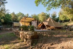 Zahrada ubytování Agriturismo e Glamping Serraiola Alta