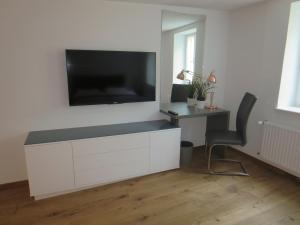 TV a/nebo společenská místnost v ubytování City-Center Apartments