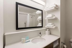 Hampton Inn by Hilton Fort Smith的一间浴室
