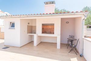 Balkón nebo terasa v ubytování Holiday home Natalia