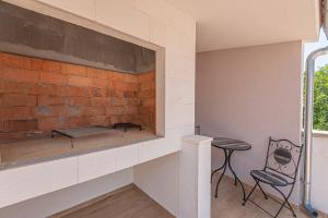 Balkón nebo terasa v ubytování Holiday home Natalia