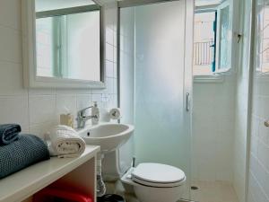 Koupelna v ubytování Casa Di Lika