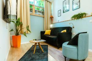אזור ישיבה ב-Jabitat- Jaffa Boutique TLV
