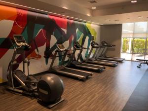 Fitness centrum a/nebo fitness zařízení v ubytování Hampton Inn & Suites Staten Island