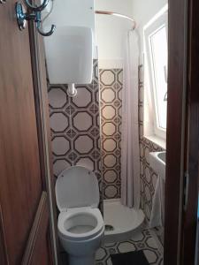 Koupelna v ubytování Studio Porta Maggiore