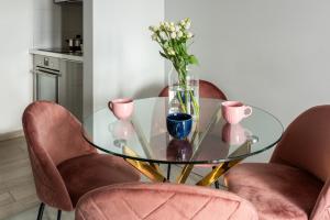 Część wypoczynkowa w obiekcie apartamenty-wroc Atal Towers